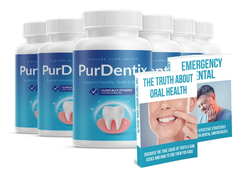 6 Bottles of PurDentix Oral Probiotic Supplement